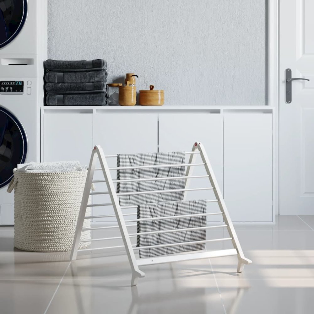 Drying Rack for Bathtub Extendable 20.9"-35.4" Aluminum. Picture 1