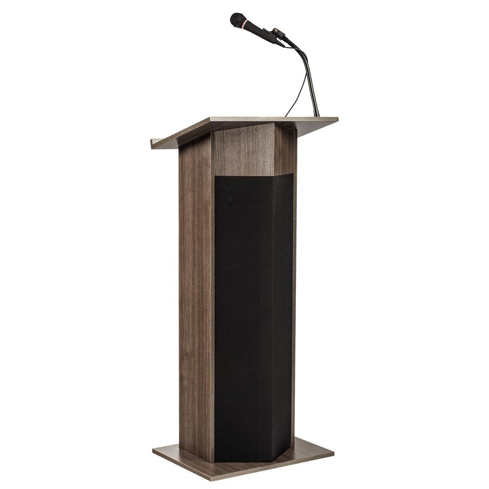Oklahoma Sound Power Plus Lectern, Ribbonwood. Picture 1