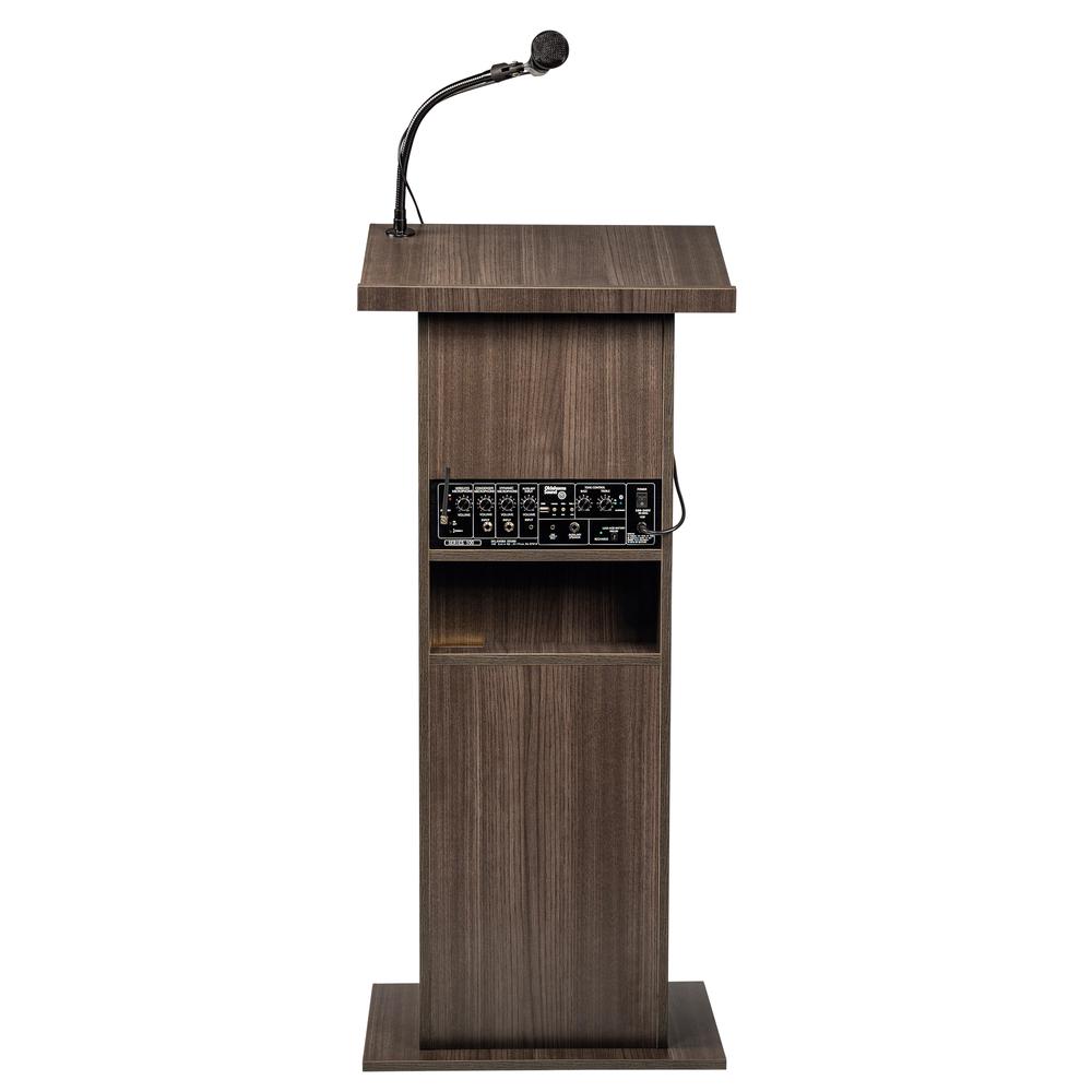 Oklahoma Sound Power Plus Lectern, Ribbonwood. Picture 5