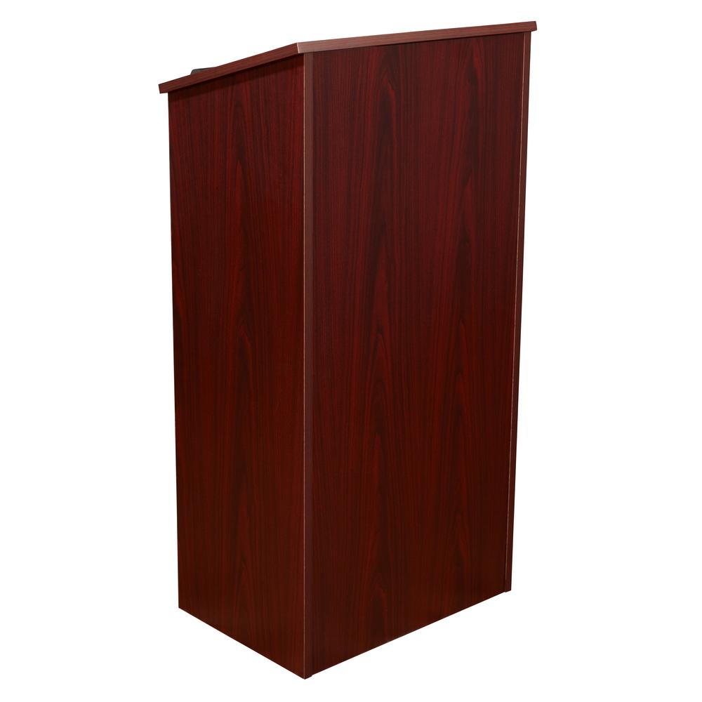 Oklahoma Sound® Full Floor Lectern, Mahogany. Picture 4