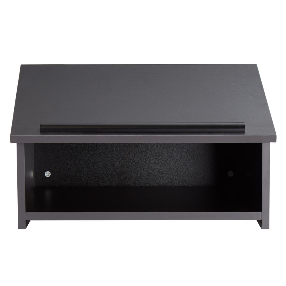 Oklahoma Sound® Tabletop Lectern, Black. Picture 2