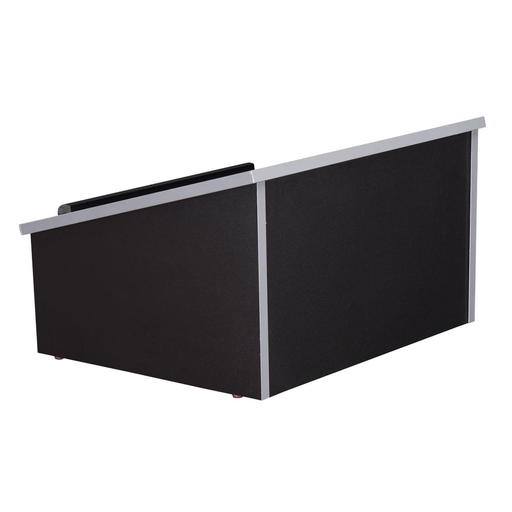 Oklahoma Sound® Tabletop Lectern, Black. Picture 3