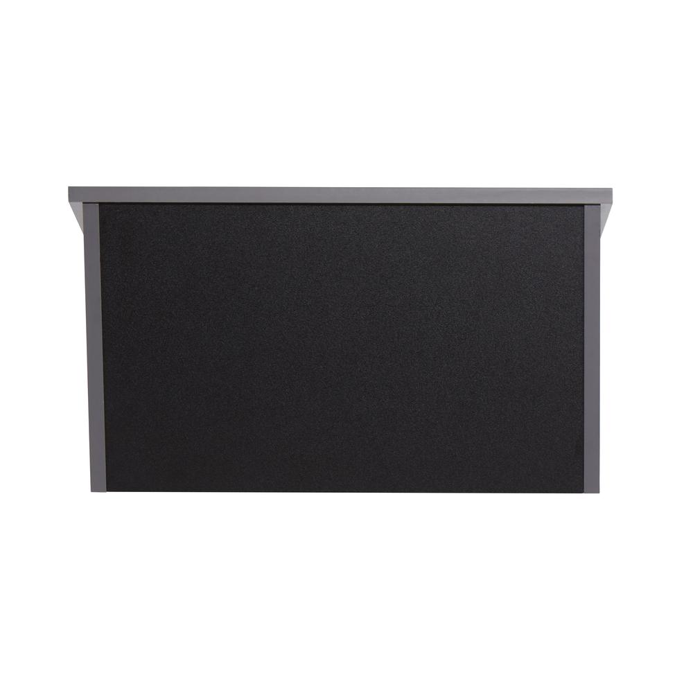 Oklahoma Sound® Tabletop Lectern, Black. Picture 4