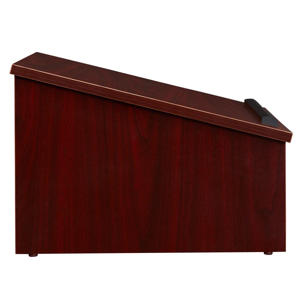 Oklahoma Sound® Tabletop Lectern, Mahogany. Picture 3