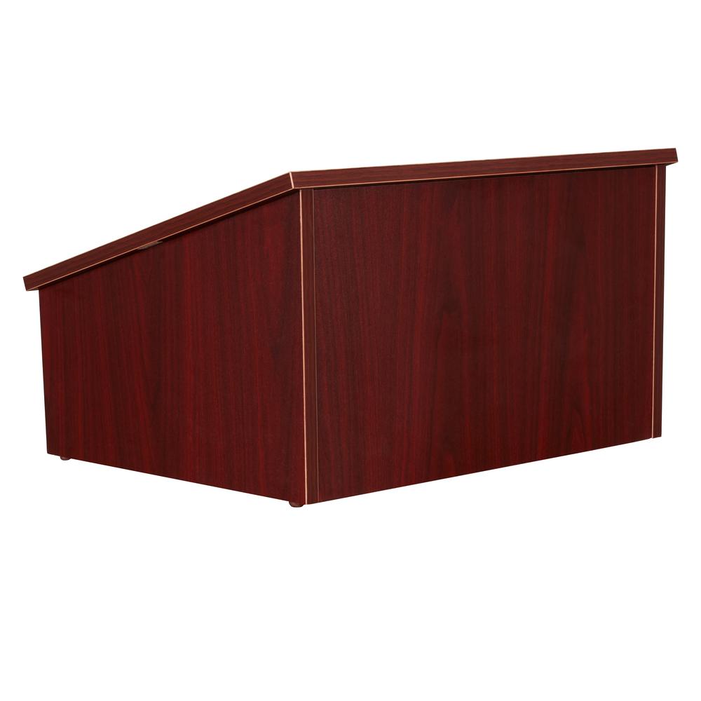 Oklahoma Sound® Tabletop Lectern, Mahogany. Picture 4