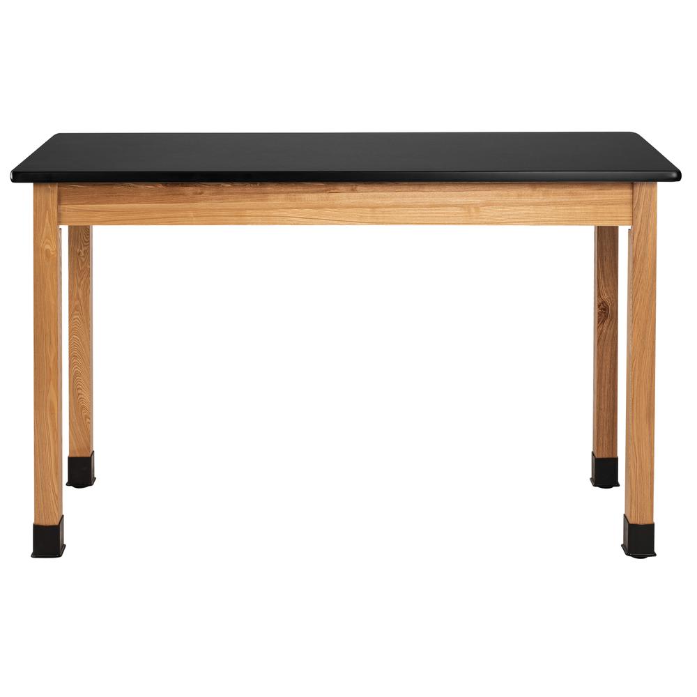 NPS® Wood Science Lab Table, 24 x 60 x 36, HPL Top. Picture 2