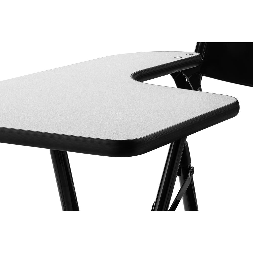 NPS® 5200 Series Tablet Arm Folding Chair, Right Arm, Black (Pack of 2). Picture 5