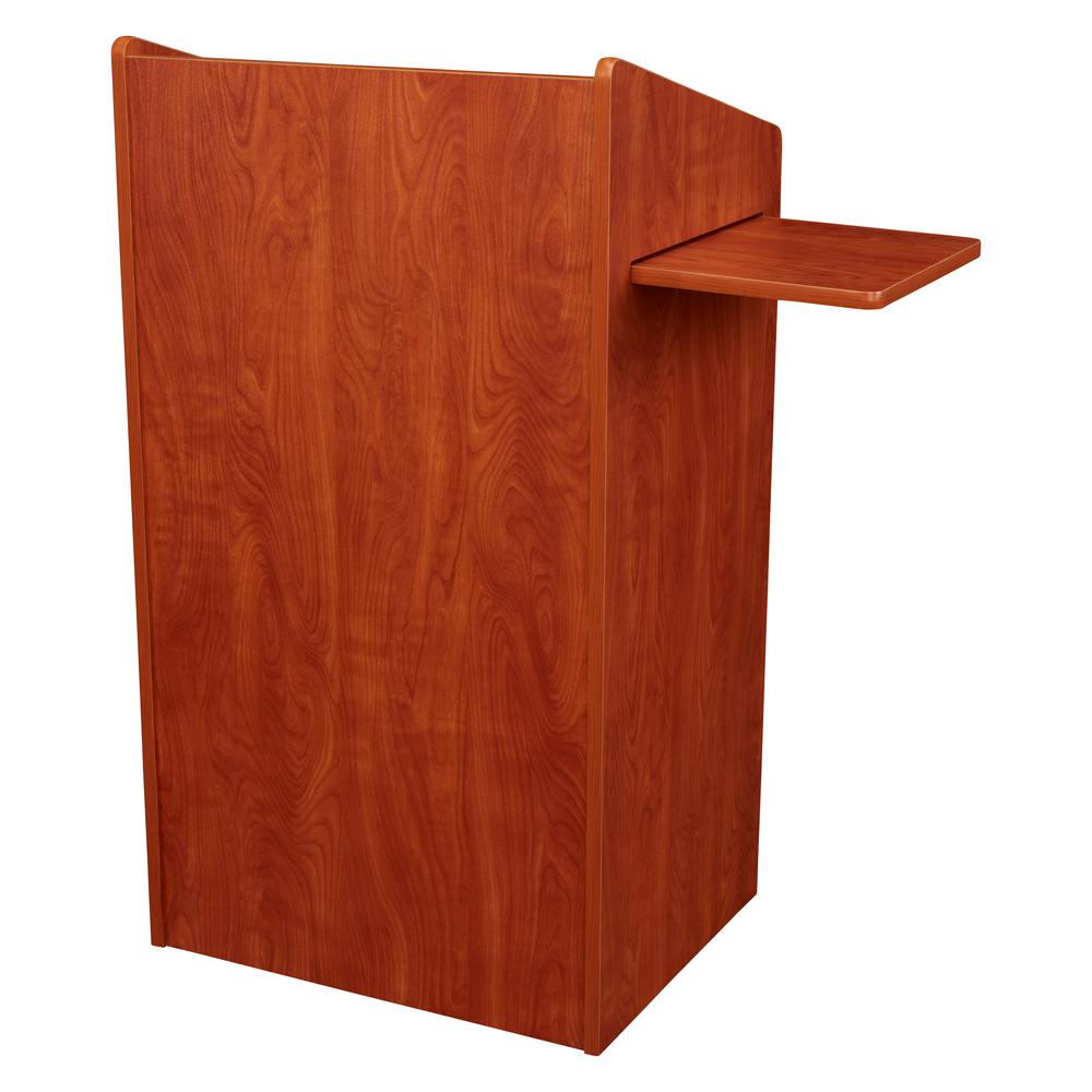 Oklahoma Sound® Aristocrat Non-Sound Lectern, Cherry. Picture 5