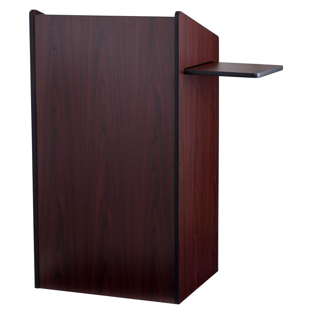 Oklahoma Sound® Aristocrat Non-Sound Lectern, Mahogany. Picture 4