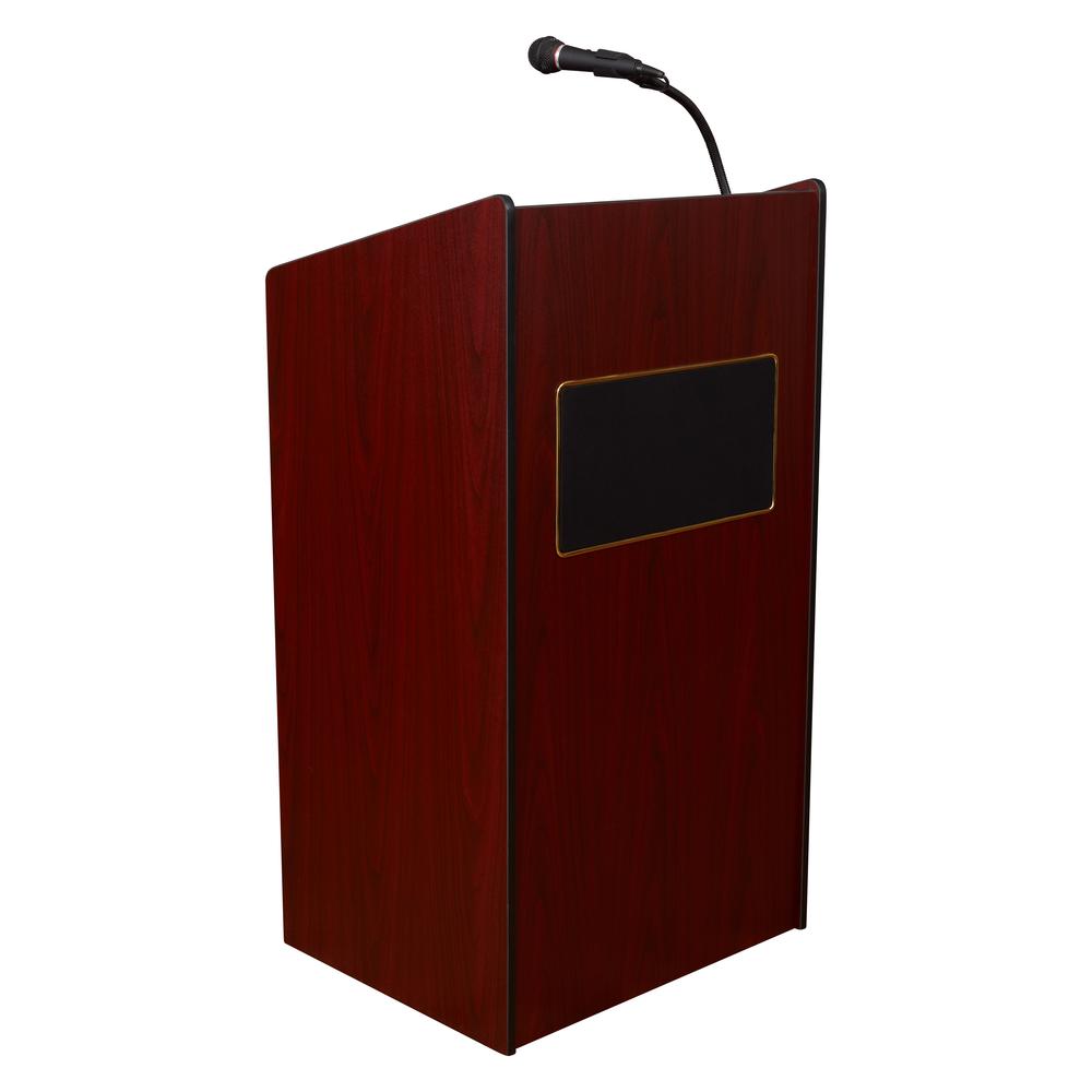 Oklahoma Sound® Aristocrat Sound Lectern, Mahogany. Picture 2