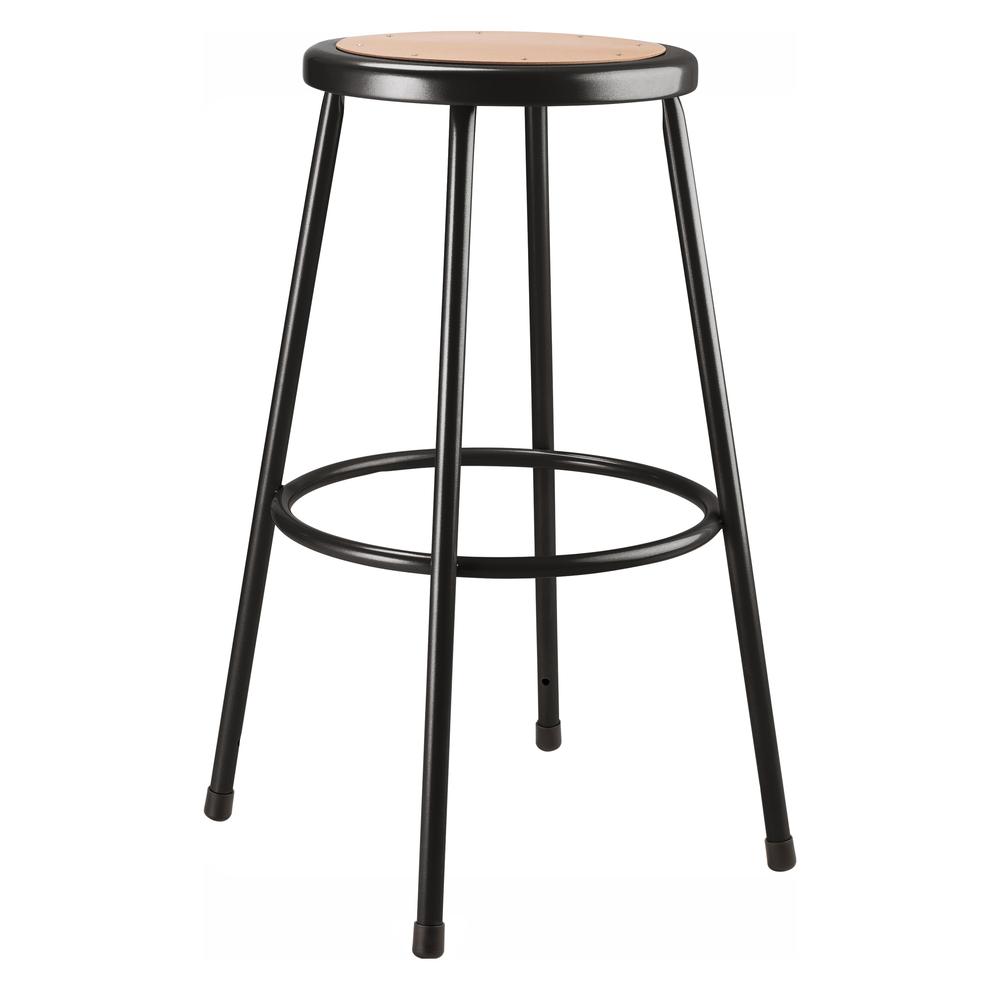 (3 Pack) NPS® 30" Heavy Duty Steel Stool, Black. Picture 2
