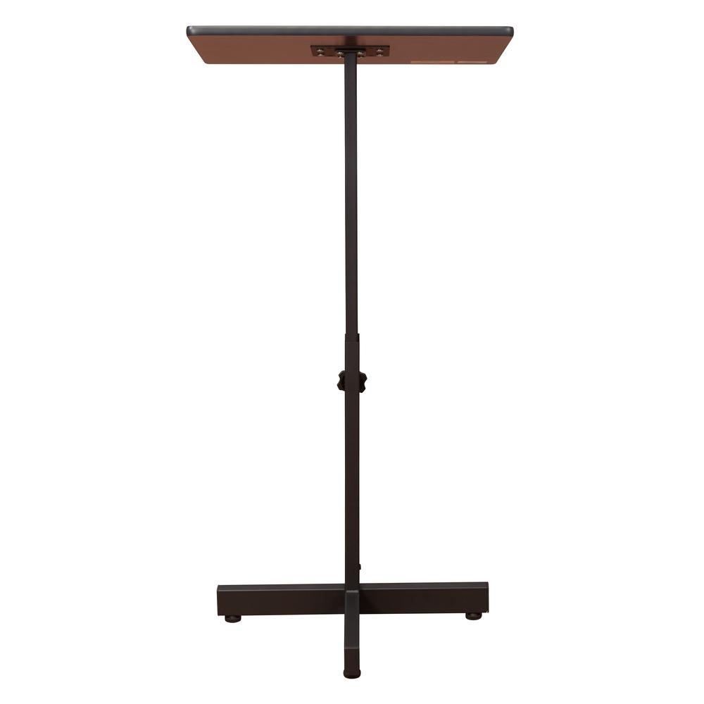 Oklahoma Sound® Portable Presentation Lectern Stand, Mahogany. Picture 5