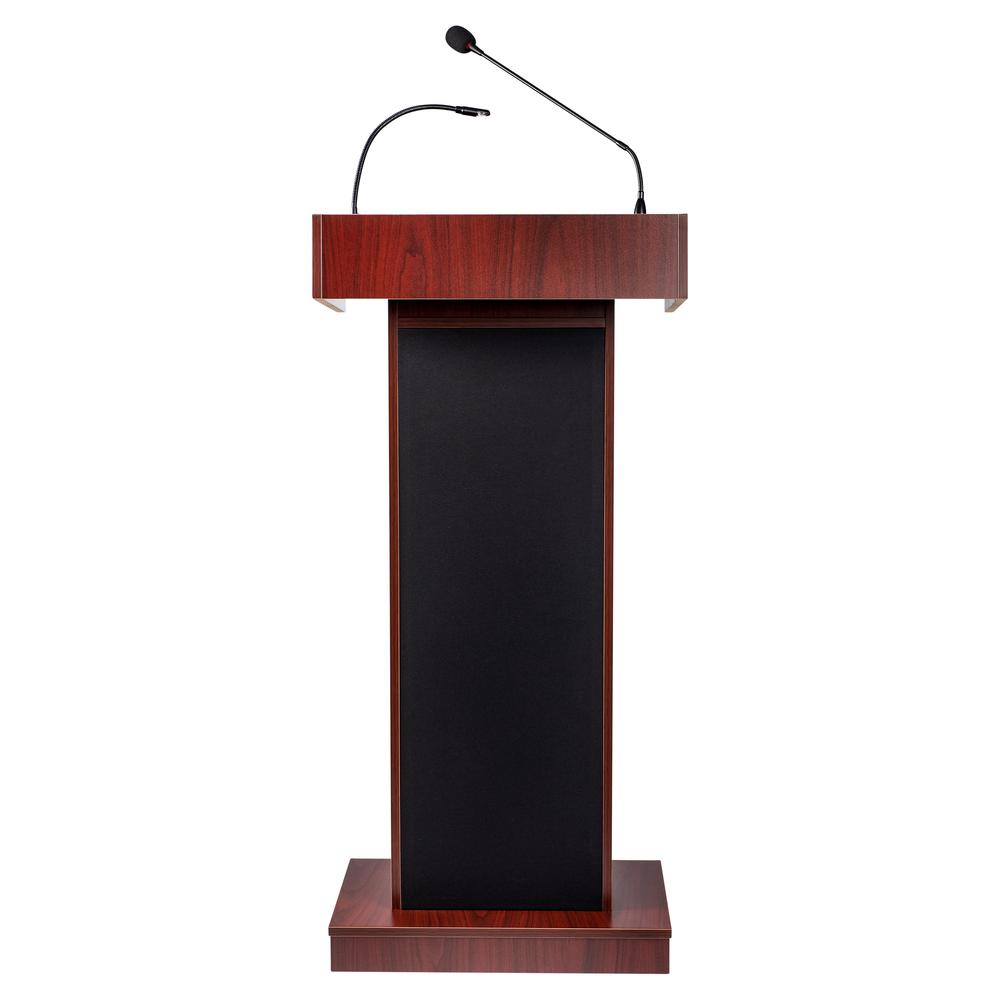 Oklahoma Sound® Orator Lectern, Mahogany. Picture 2