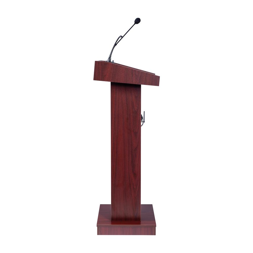 Oklahoma Sound® Orator Lectern, Mahogany. Picture 3