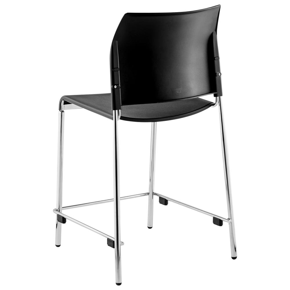 NPS® 8800 Series Cafetorium Plush Vinyl Stool, Counter Height. Picture 4