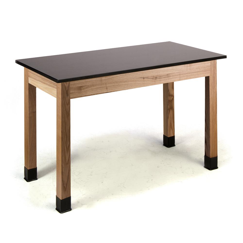 NPS® Wood Science Lab Table, 24 x 72 x 36, Phenolic Top. Picture 1