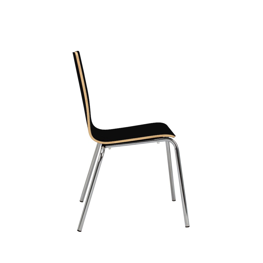 Bushwick Bentwood Chair, Black. Picture 4