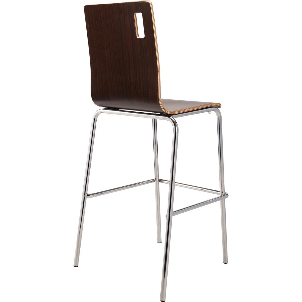 NPS® Bushwick Café Stool, Espresso. Picture 4