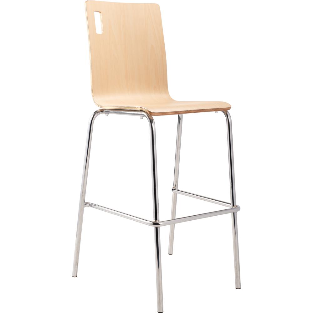 NPS® Bushwick Café Stool, Natural. Picture 1