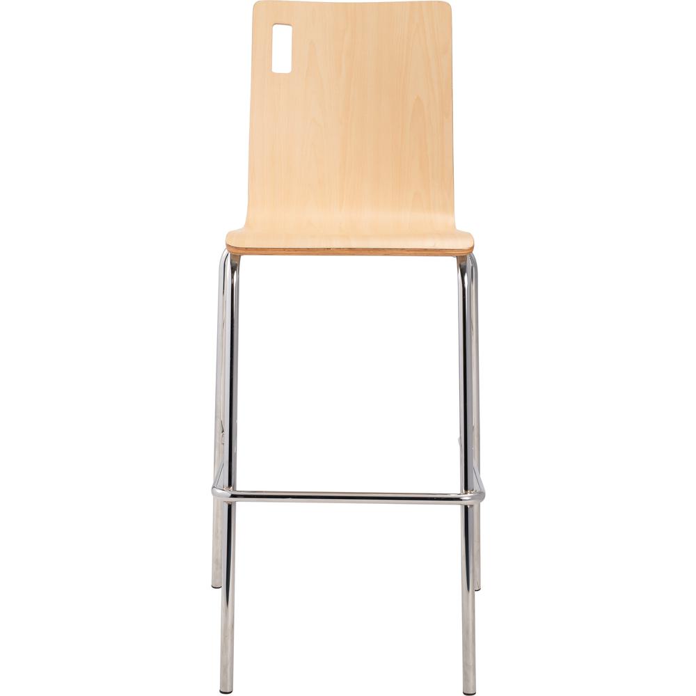 NPS® Bushwick Café Stool, Natural. Picture 2
