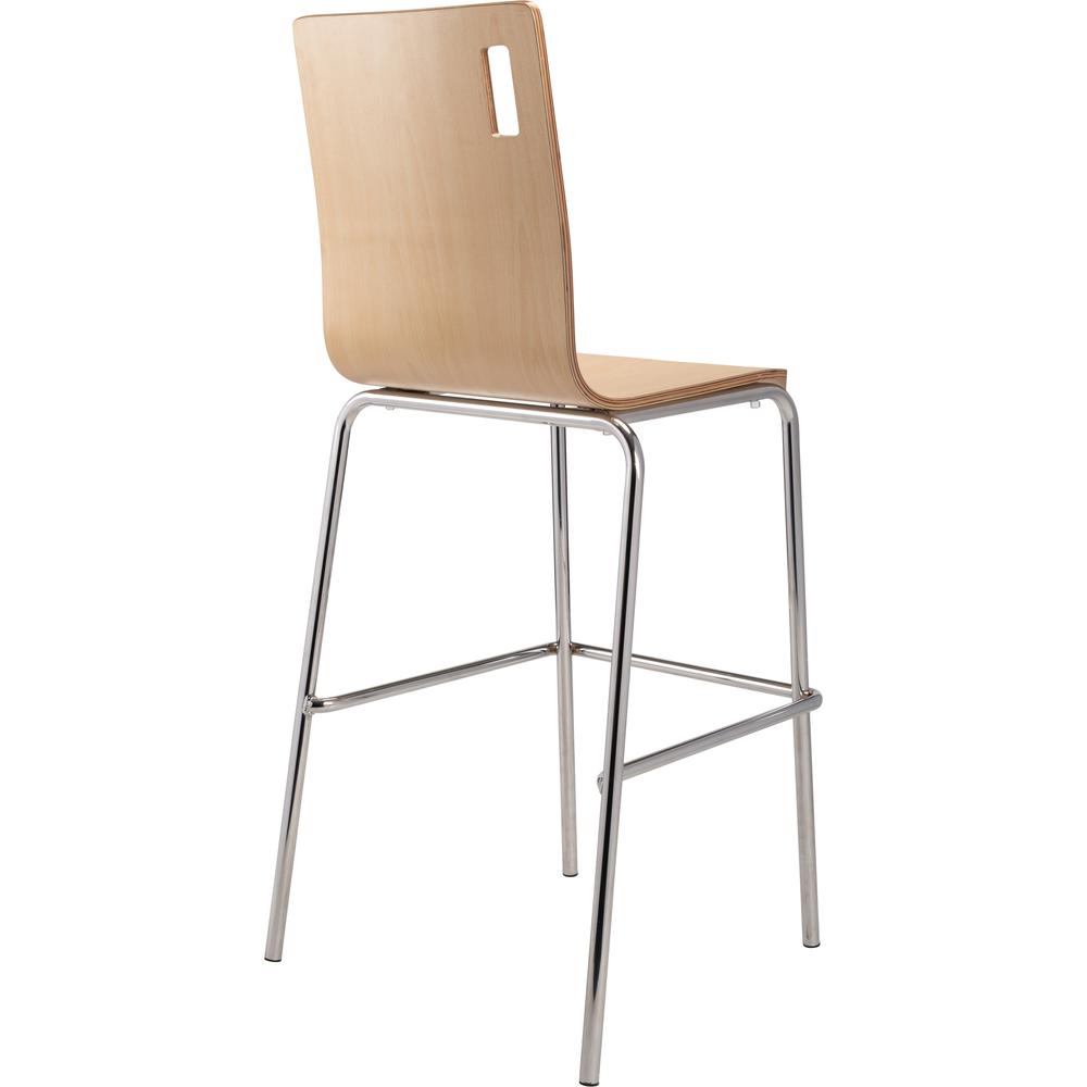 NPS® Bushwick Café Stool, Natural. Picture 4