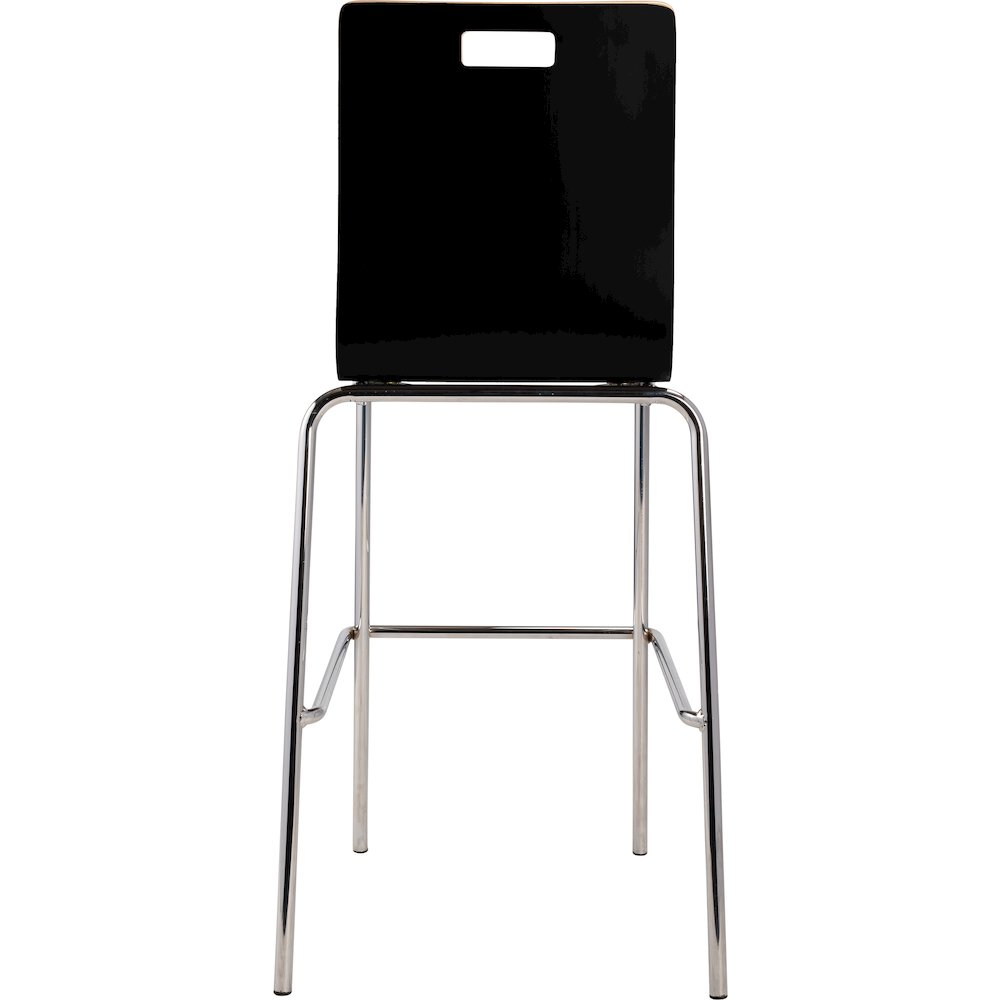 Bushwick Bentwood Stool, Black. Picture 2