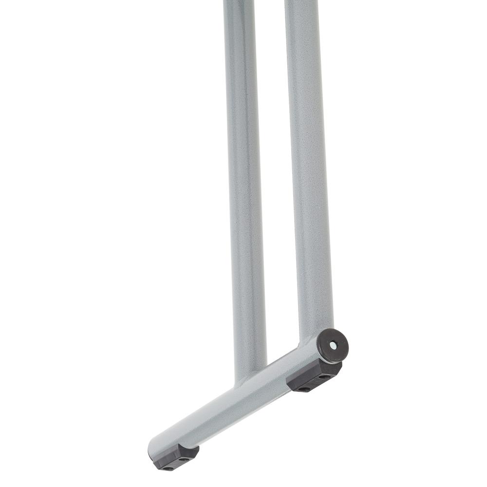 NPS® 18" x 96" Heavy Duty Seminar Folding Table, Speckled Grey. Picture 5