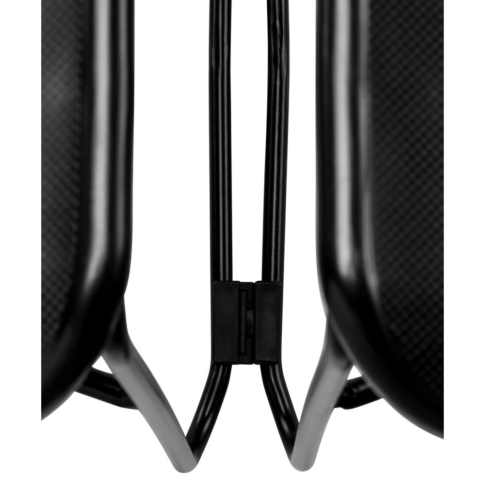 Commercialine® Multi-purpose Ultra Compact Stack Chair, Black. Picture 4