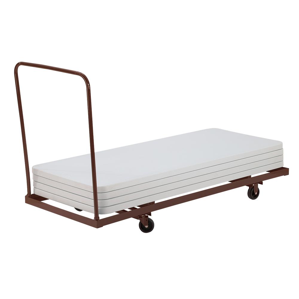 NPS® Folding Table Dolly For Horizontal Storage, Up To 72"L. Picture 4