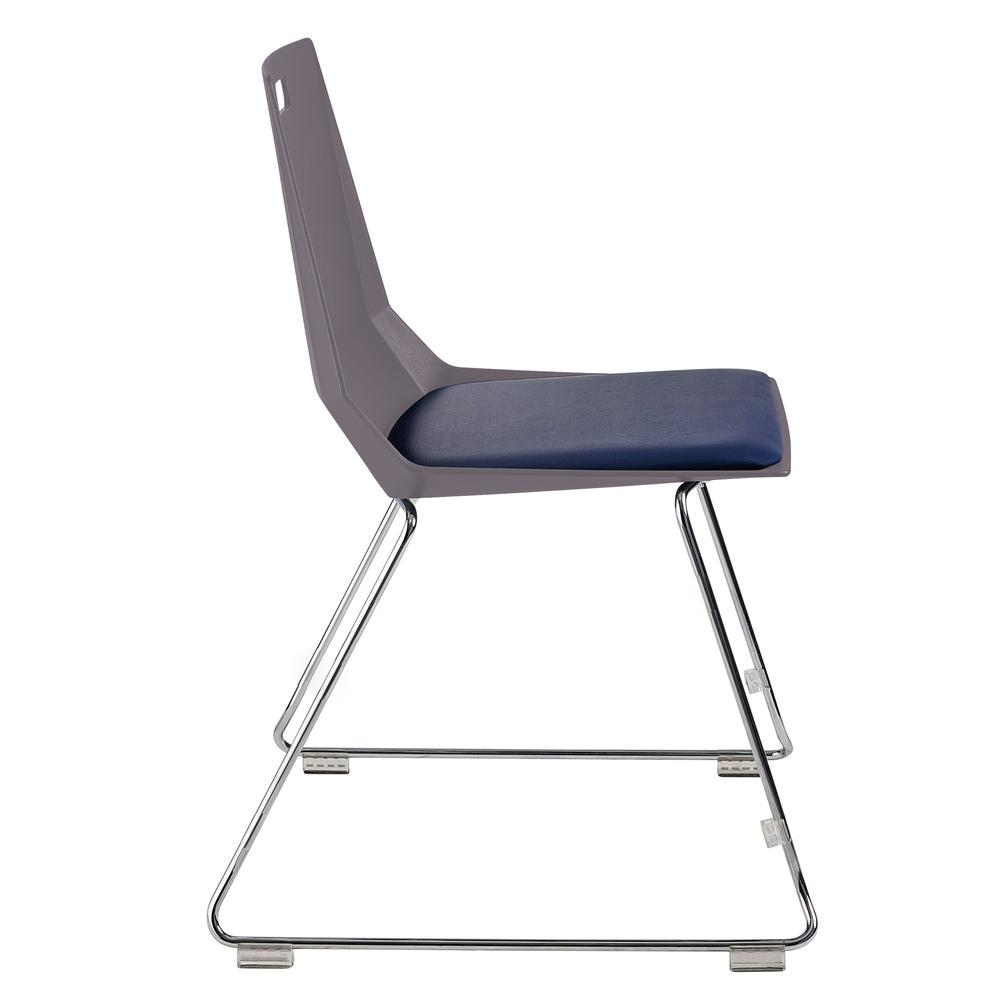 NPS® LūvraFlex Chair - Poly Back/Padded Seat -Multi. Picture 3