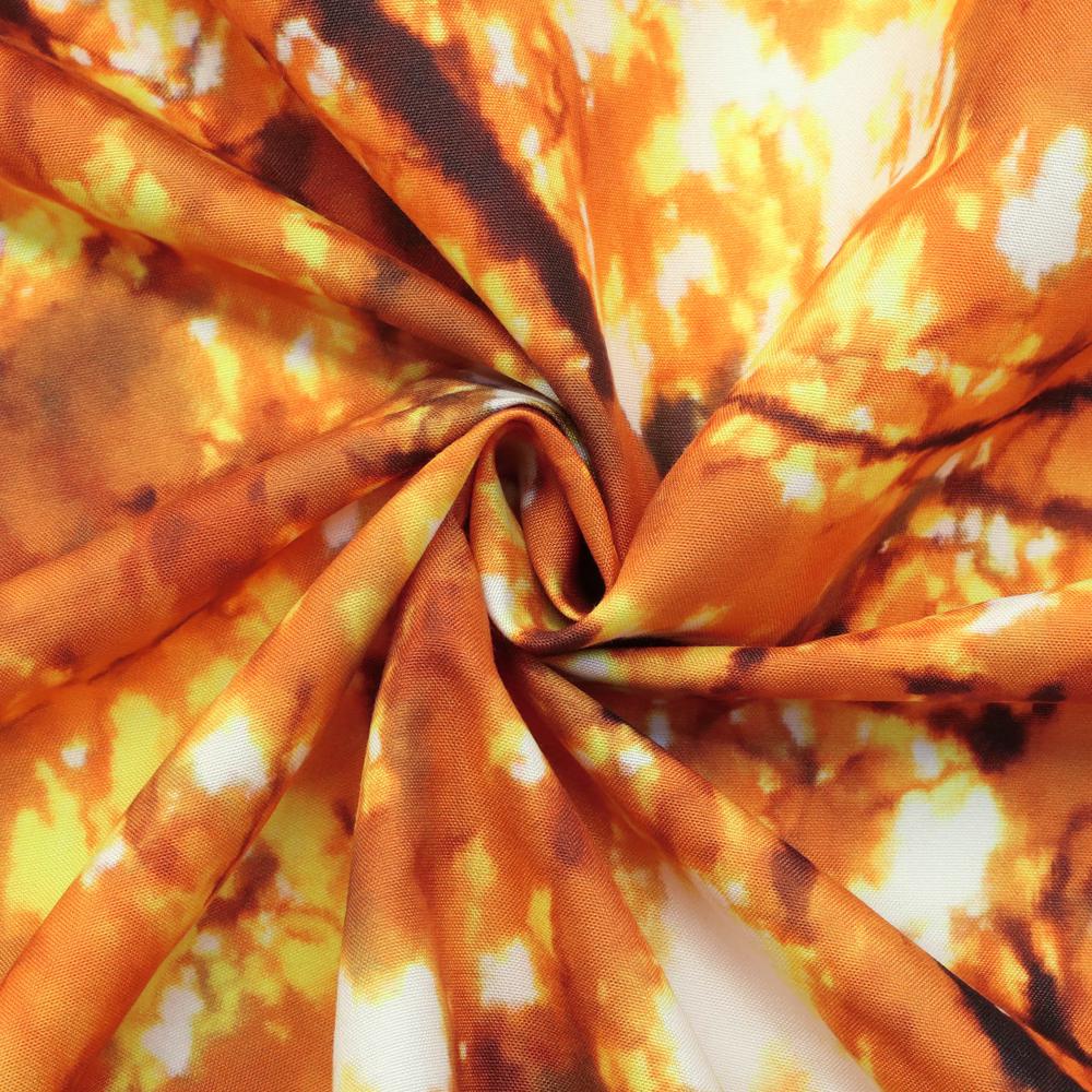 Photo Reel Fall Tree Pole Top Curtain Pair each Panel 38 x 84 in Multi. Picture 4