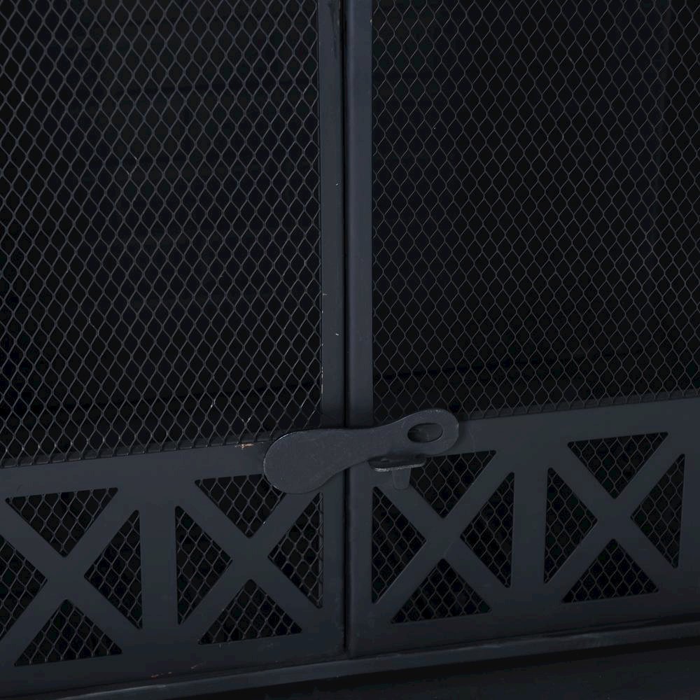 Sunjoy Patio Heavy Duty Wood Burning Fireplace with Steel Chimney. Picture 8