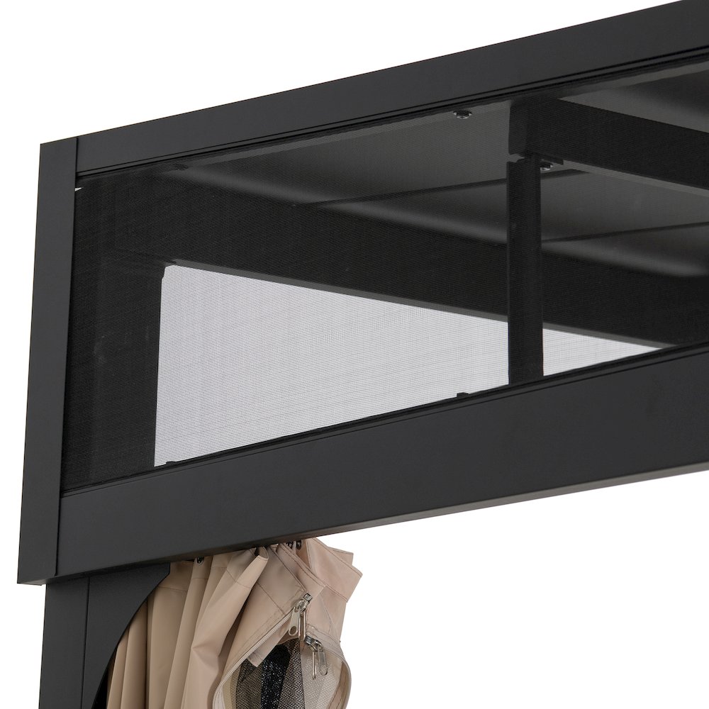 Sunjoy 12ft. x 14ft. Metal Roof;  Aluminum & Metal Frame. Picture 7