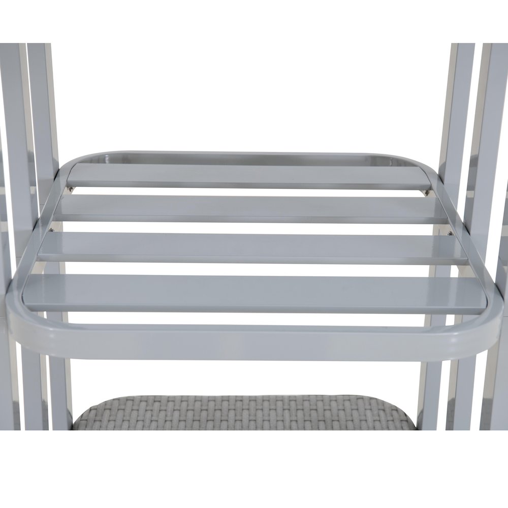 Sunjoy Pickford Pool Towel Valet Tower grey. Picture 4