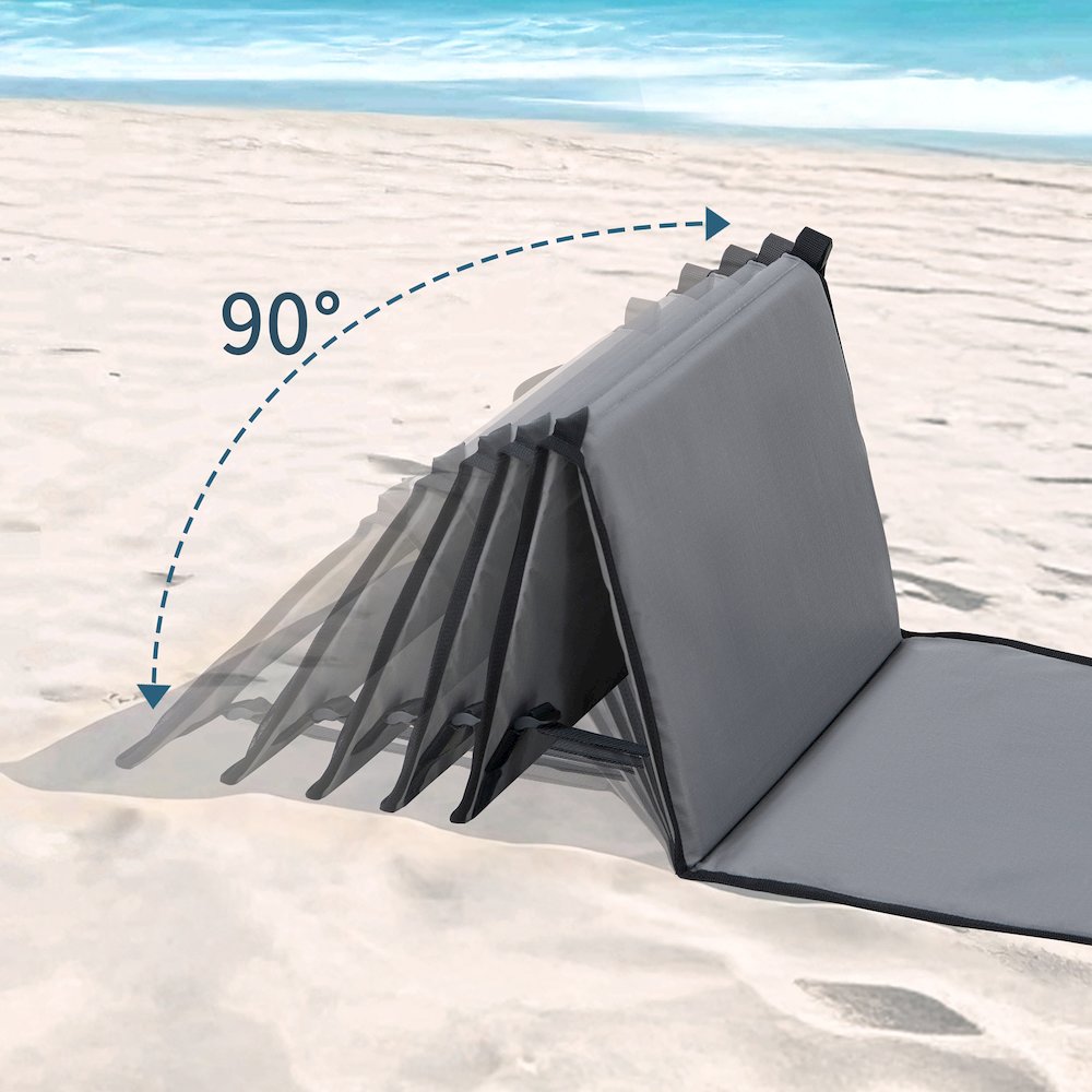 Portable Backrest Chair 2PK, Folding Lightweight Camp Seat. Picture 2