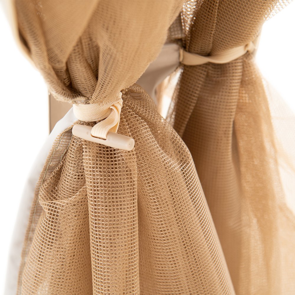 10 ft. x 10 ft. Outdoor Modern 2-Tier Steel Frame Soft Top Gazebo. Picture 8