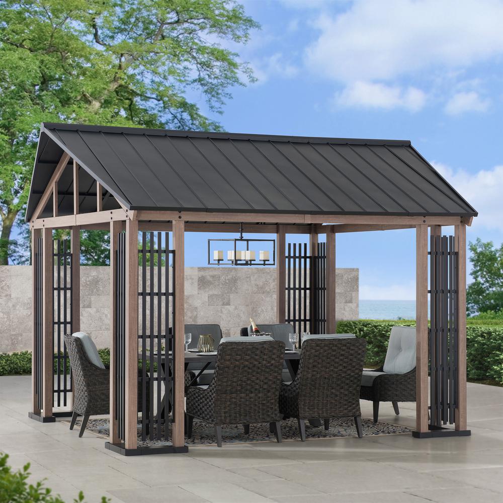 Sunjoy Portsmouth 11 x 13 ft Hardtop Gazebo. Picture 2