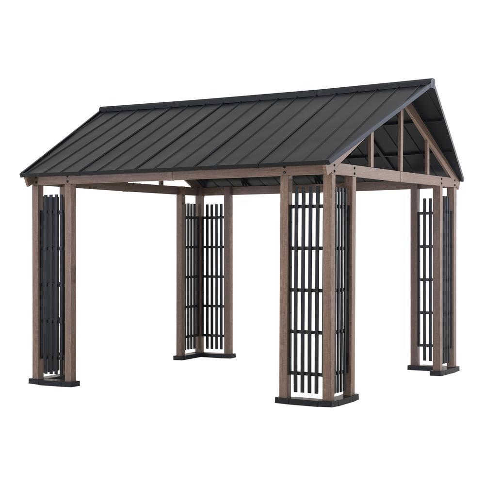 Sunjoy Portsmouth 11 x 13 ft Hardtop Gazebo. Picture 1