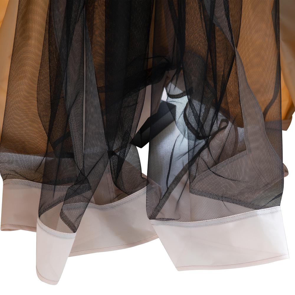 10ft. x 12ft. Metal Roof;  Aluminum & Metal Frame with Curtain and Netting. Picture 12