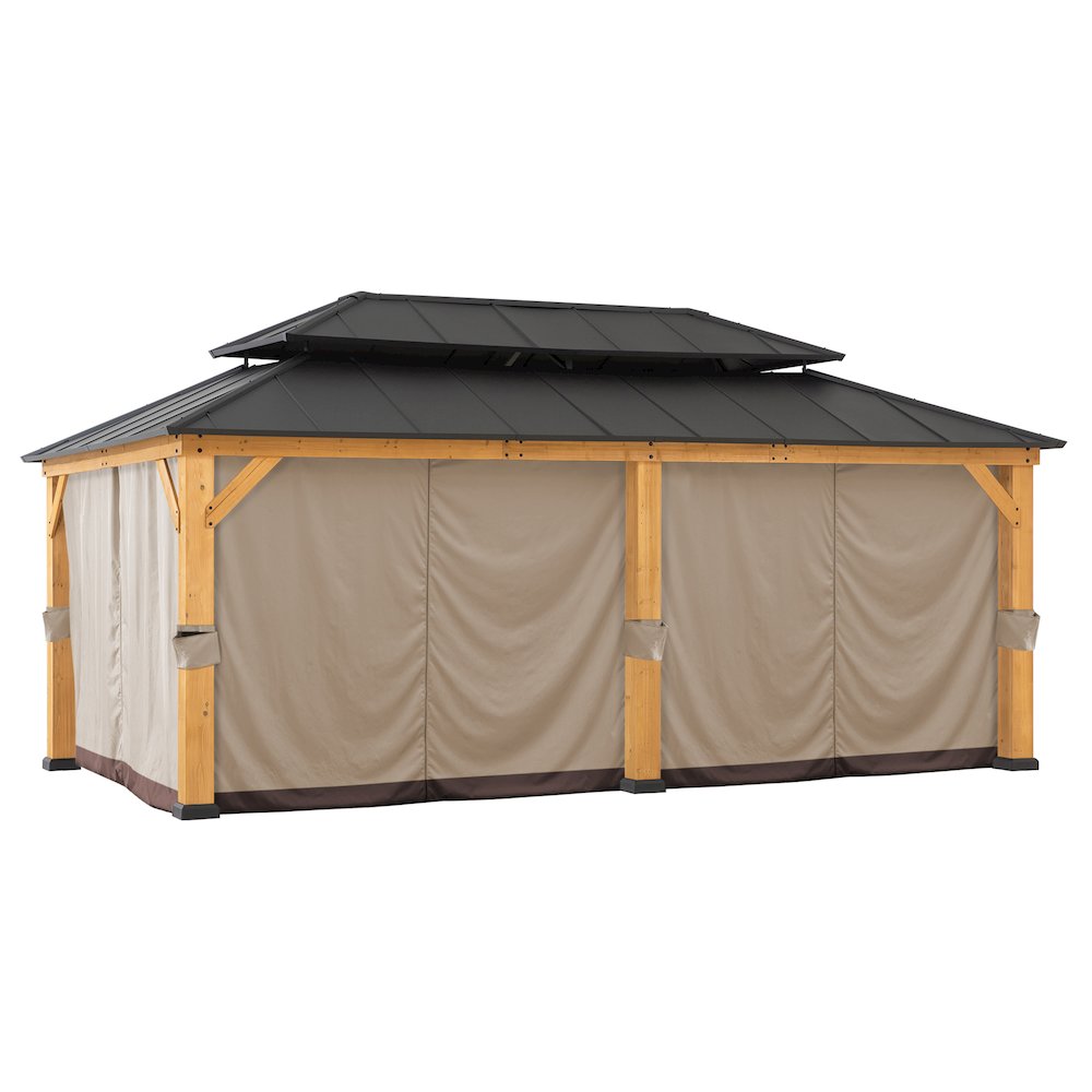 Replacement Gazebo Curtain Panles. Picture 1