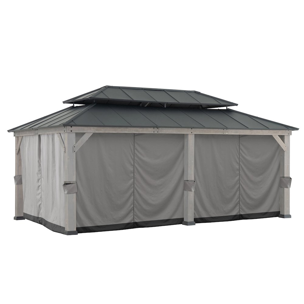 Gazebo Curtain Panles. Picture 1