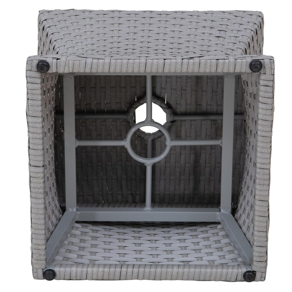 Pickford Umbrella Side Table (Grey). Picture 6