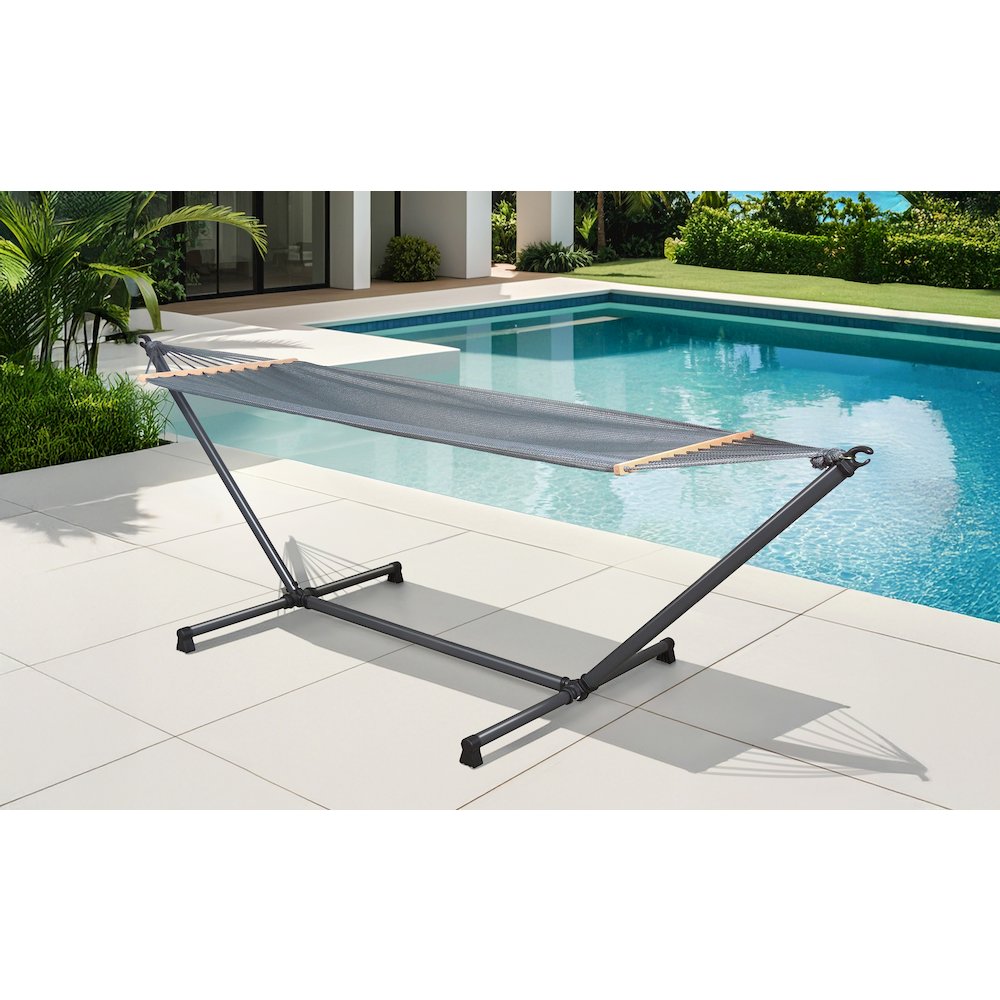Nizza Hammock Complete with Polypropylene Net. Picture 2