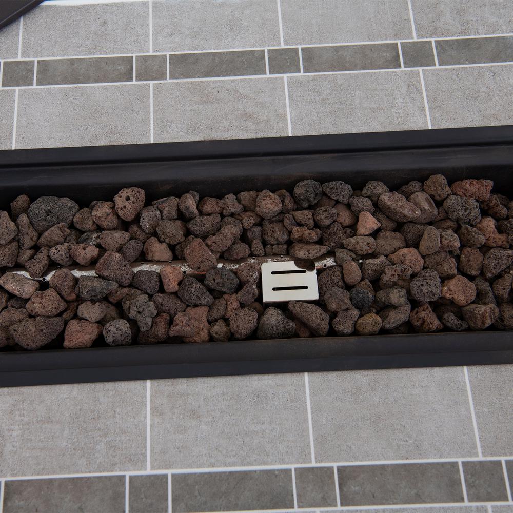 Smokeless Fire Pit Kit Propane Fire Pit Table Outdoor Propane Tank Gas Fire Pit. Picture 13
