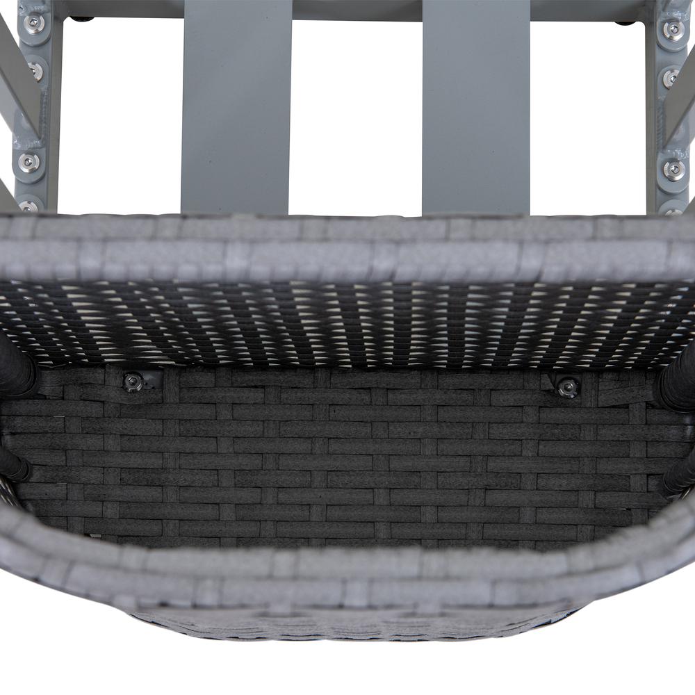 Pickford Towel Rack and Hamper (Grey). Picture 6