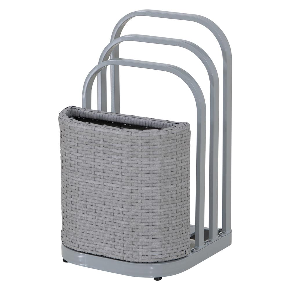 Pickford Towel Rack and Hamper (Grey). Picture 9