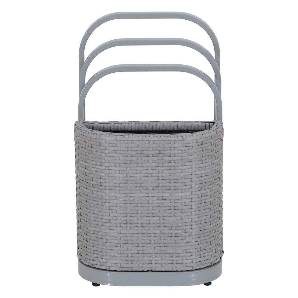 Pickford Towel Rack and Hamper (Grey). Picture 10