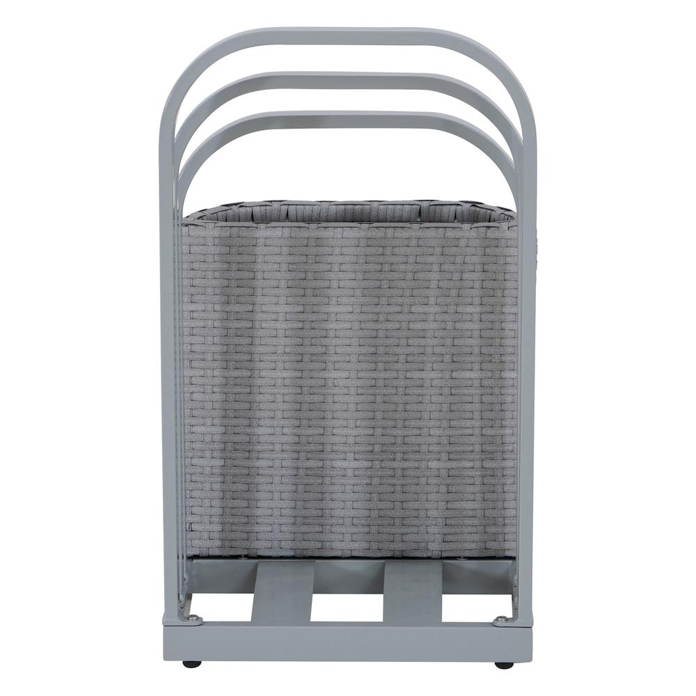 Pickford Towel Rack and Hamper (Grey). Picture 12