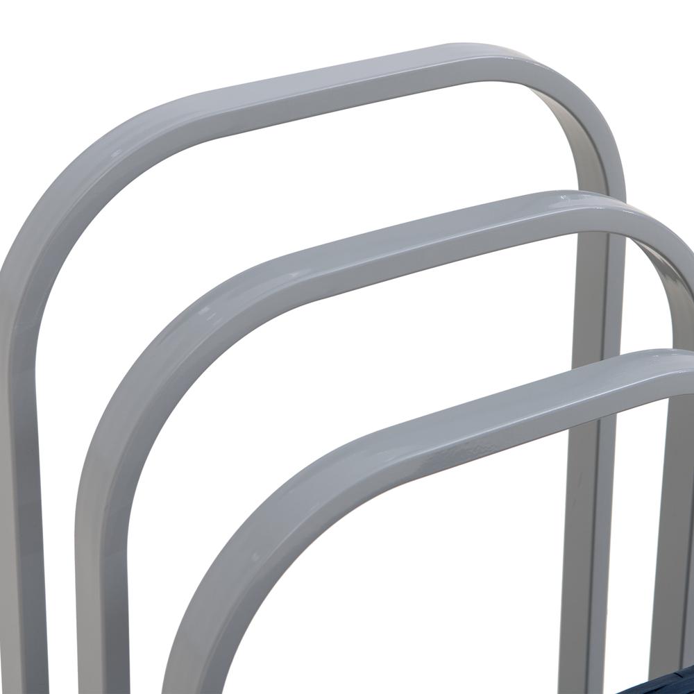 Pickford Towel Rack and Hamper (Navy). Picture 3