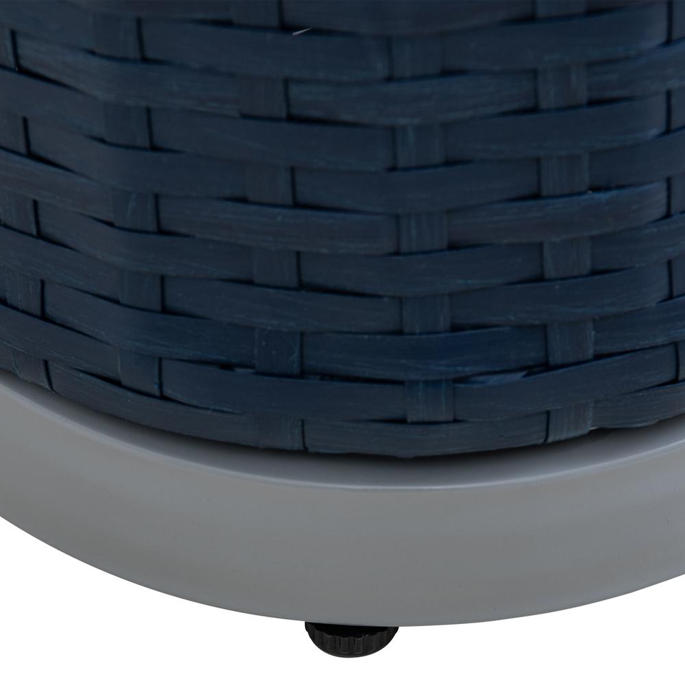 Pickford Towel Rack and Hamper (Navy). Picture 4